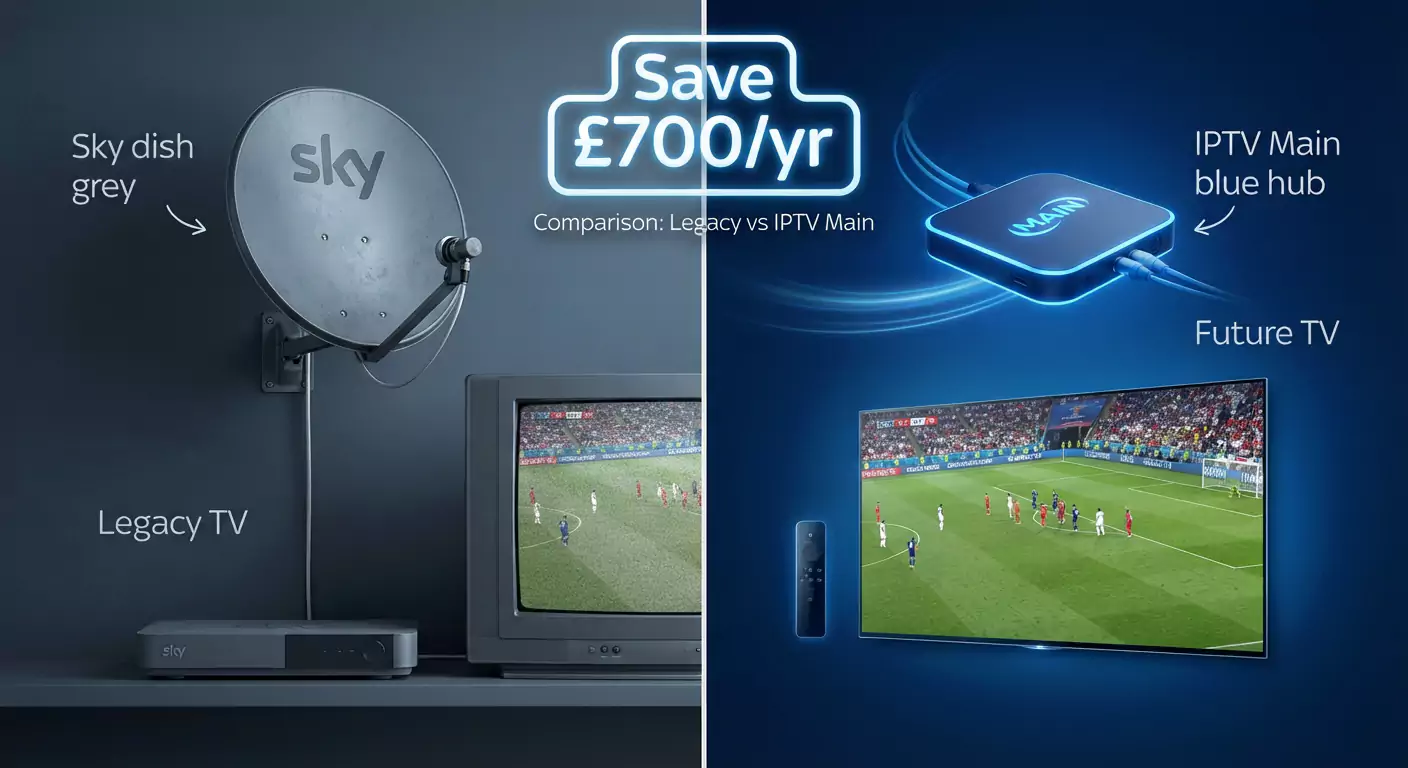 IPTV Main vs Sky TV UK &ndash; Your Main Choice? | IPTV Main 4K UK